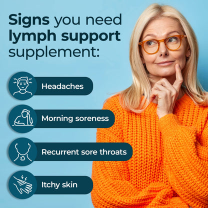 PUREHEALTH RESEARCH Lymph System Support Supplement - Lymphatic Drainage Supplement PUREHEALTH RESEARCHUS supplements