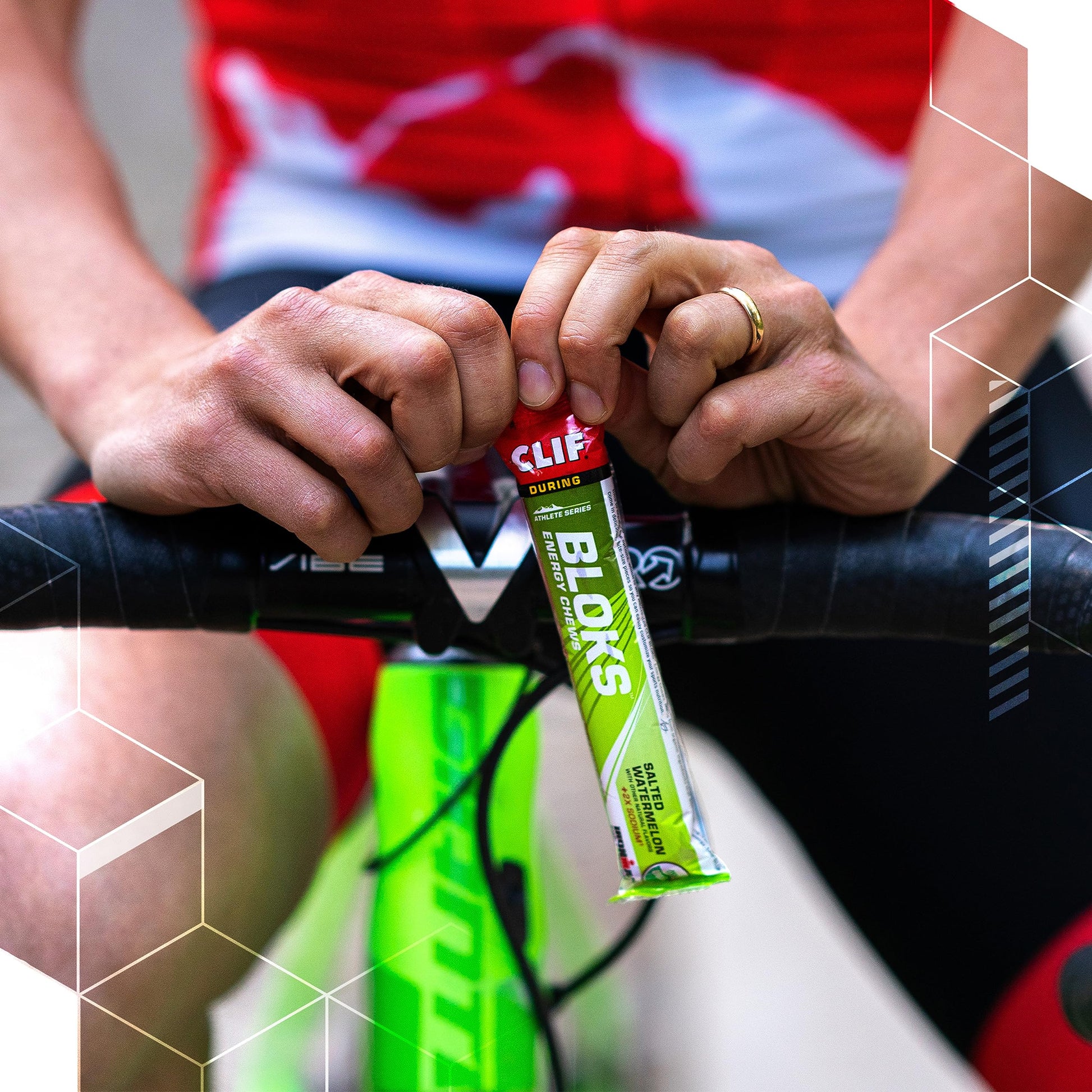 CLIF BLOKS - Black Cherry Flavor with Caffeine - Energy Chews - Non-GMO Clif Bar Au supplements