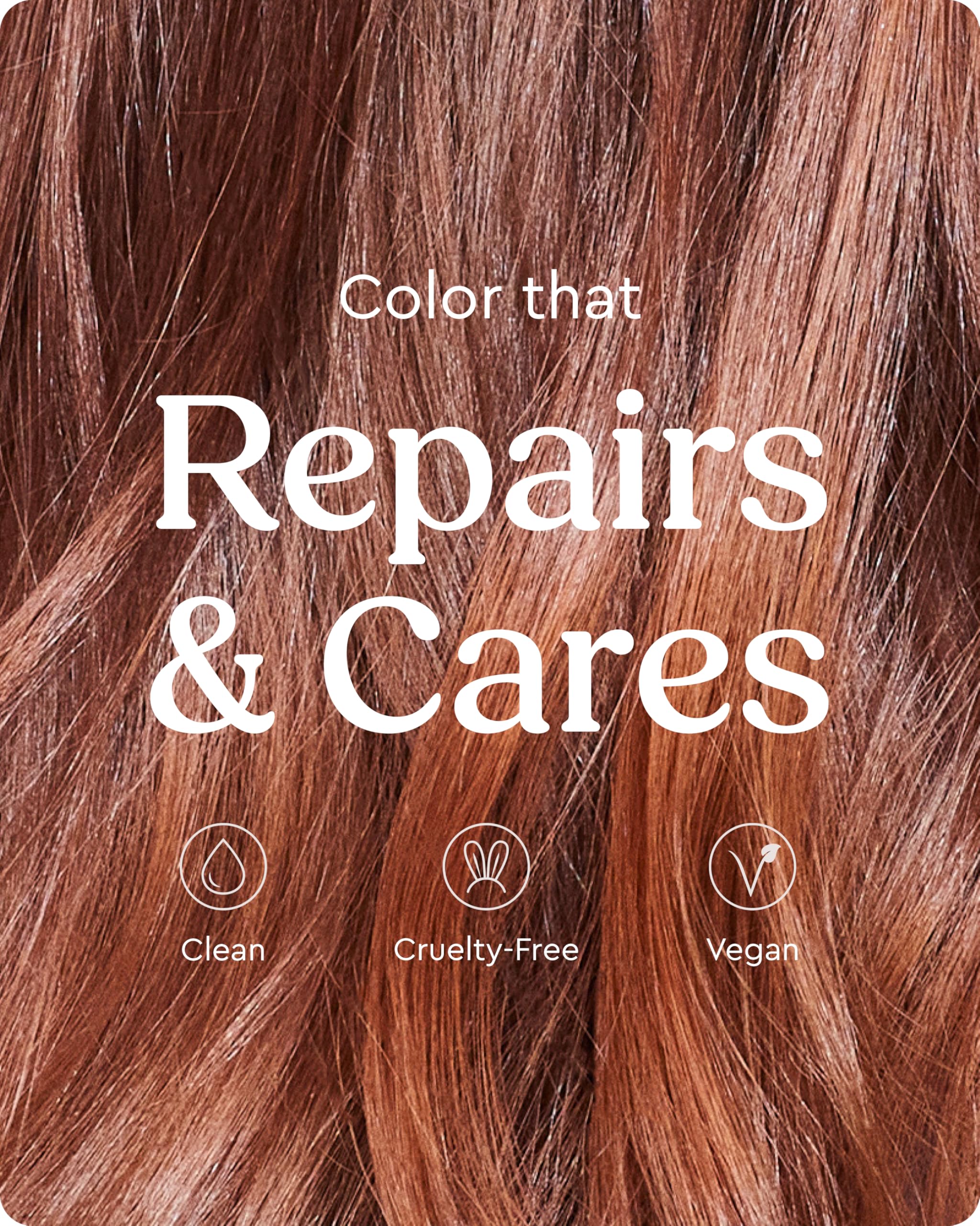 Glaze Color Conditioning Gloss - Tinted Moisturizer for Brown or Red Hair, Boosts Color and Shine, Repairs Damage - Auburn Spice, 6.4 oz glaze Au supplements