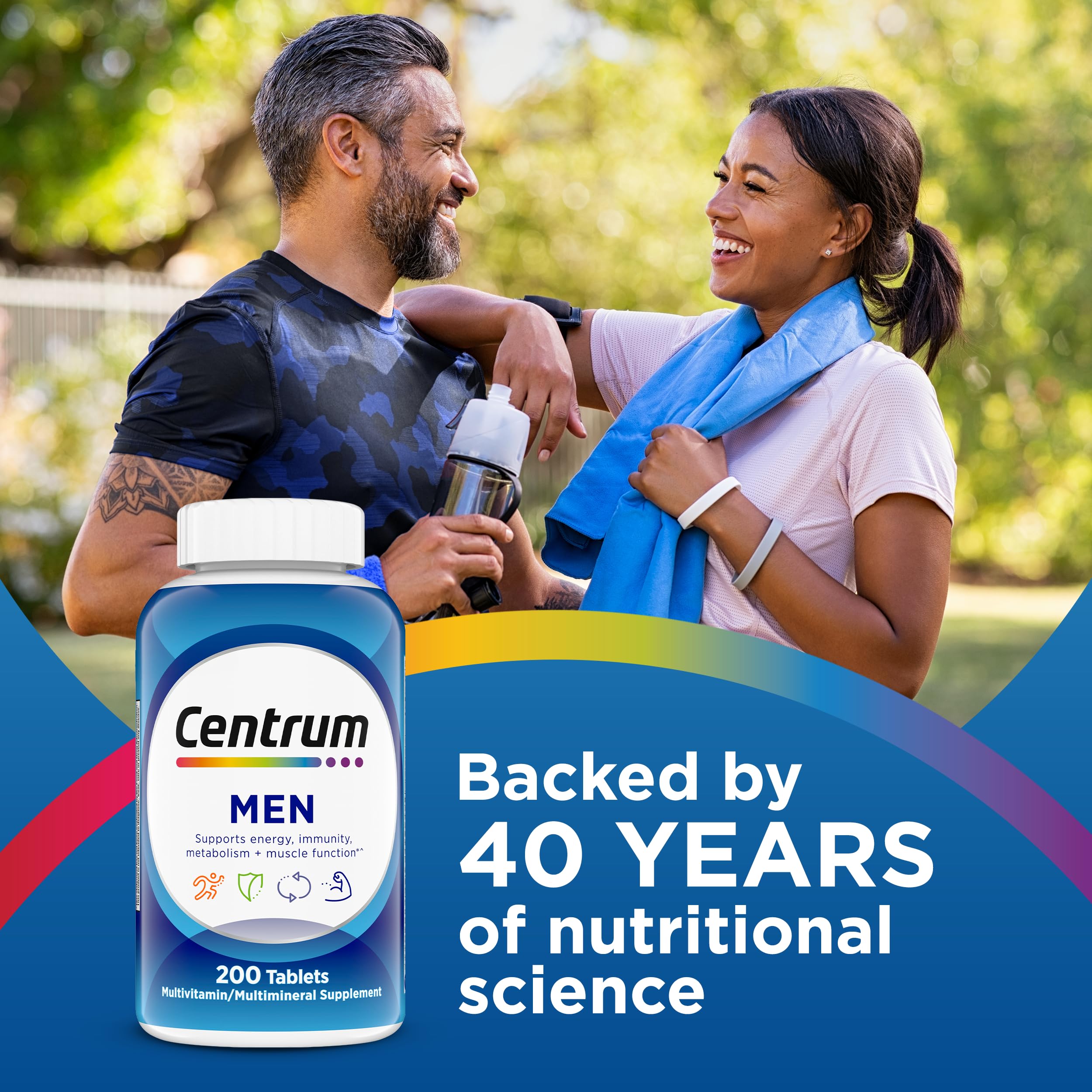 Centrum Multivitamin for Men, Multivitamin/Multimineral Supplement with Vitamin D3, B Vitamins and Antioxidants Centrum Au supplements