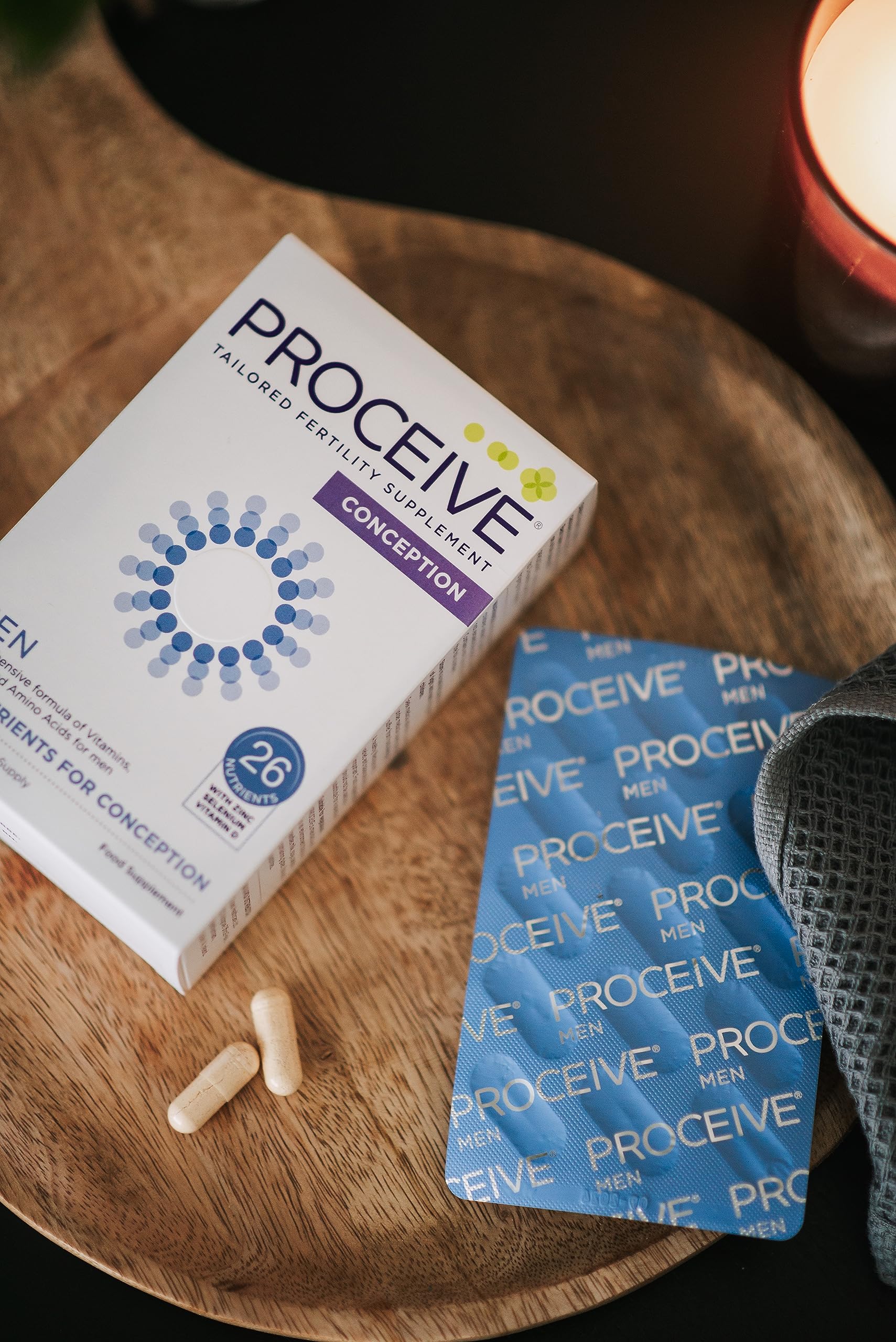 Proceive® Men Fertility Supplement for Conception - Vitamins & Minerals for Men Trying Proceive Au supplements