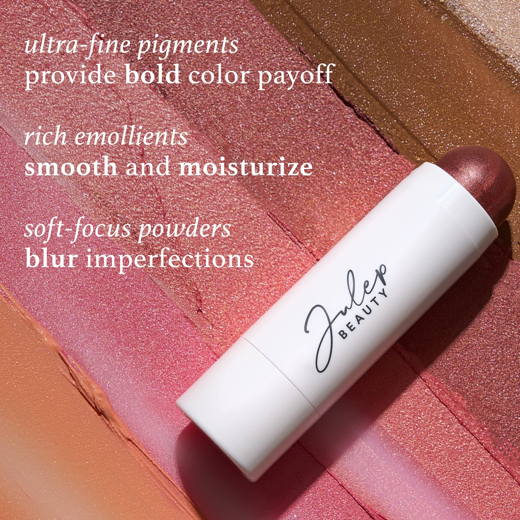 Julep Skip The Brush Cream to Powder Blush Stick - Muted Mauve - Blendable and Buildable Color - 2-in-1 Blush and Lip Makeup Stick Julep Au supplements