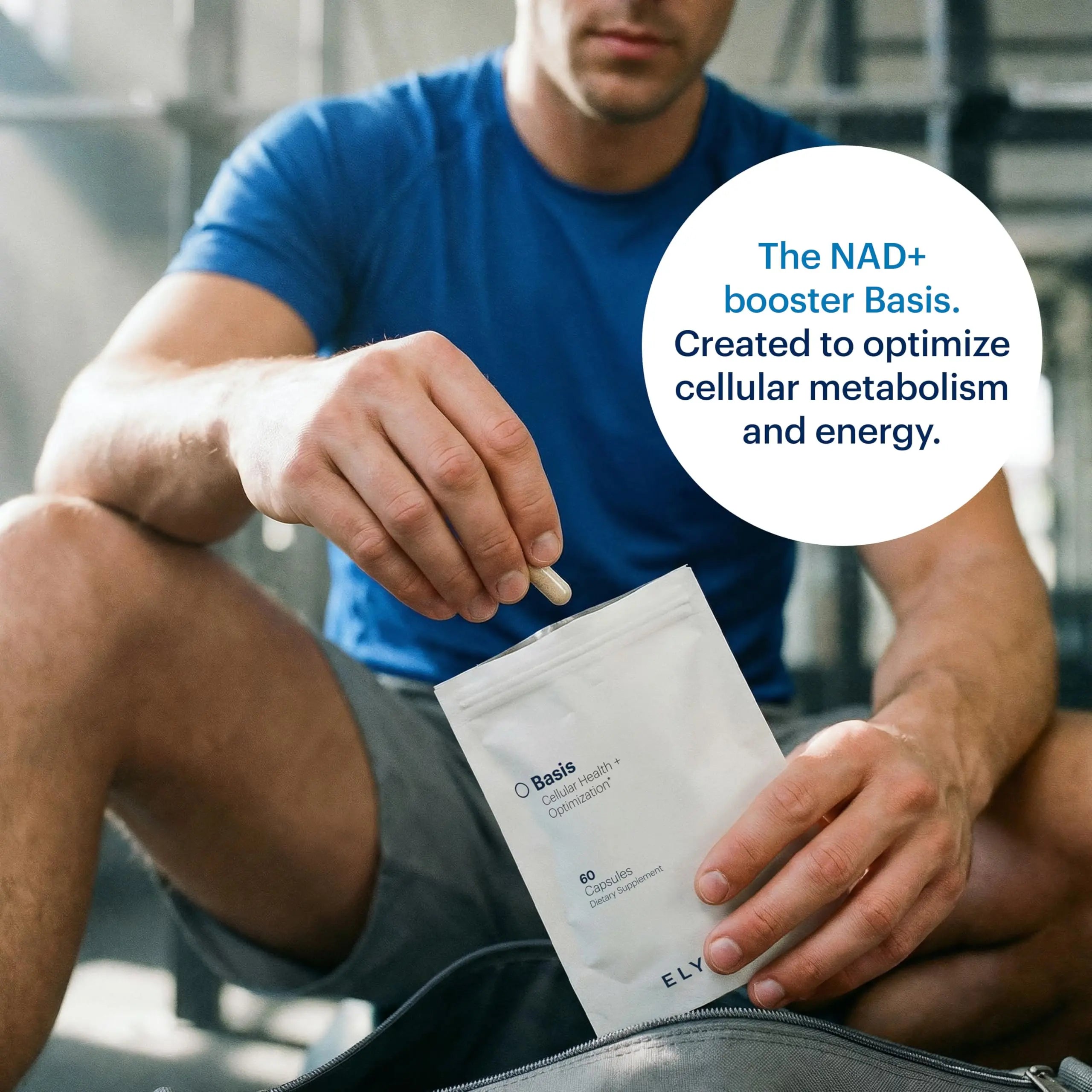ELYSIUM Basis NAD Plus Supplement 30 Servings - with Nicotinamide Riboside 250mg and Pterostilbene 50mg - Healthy Aging Supplement & Cellular Energy ELYSIUM Au supplements