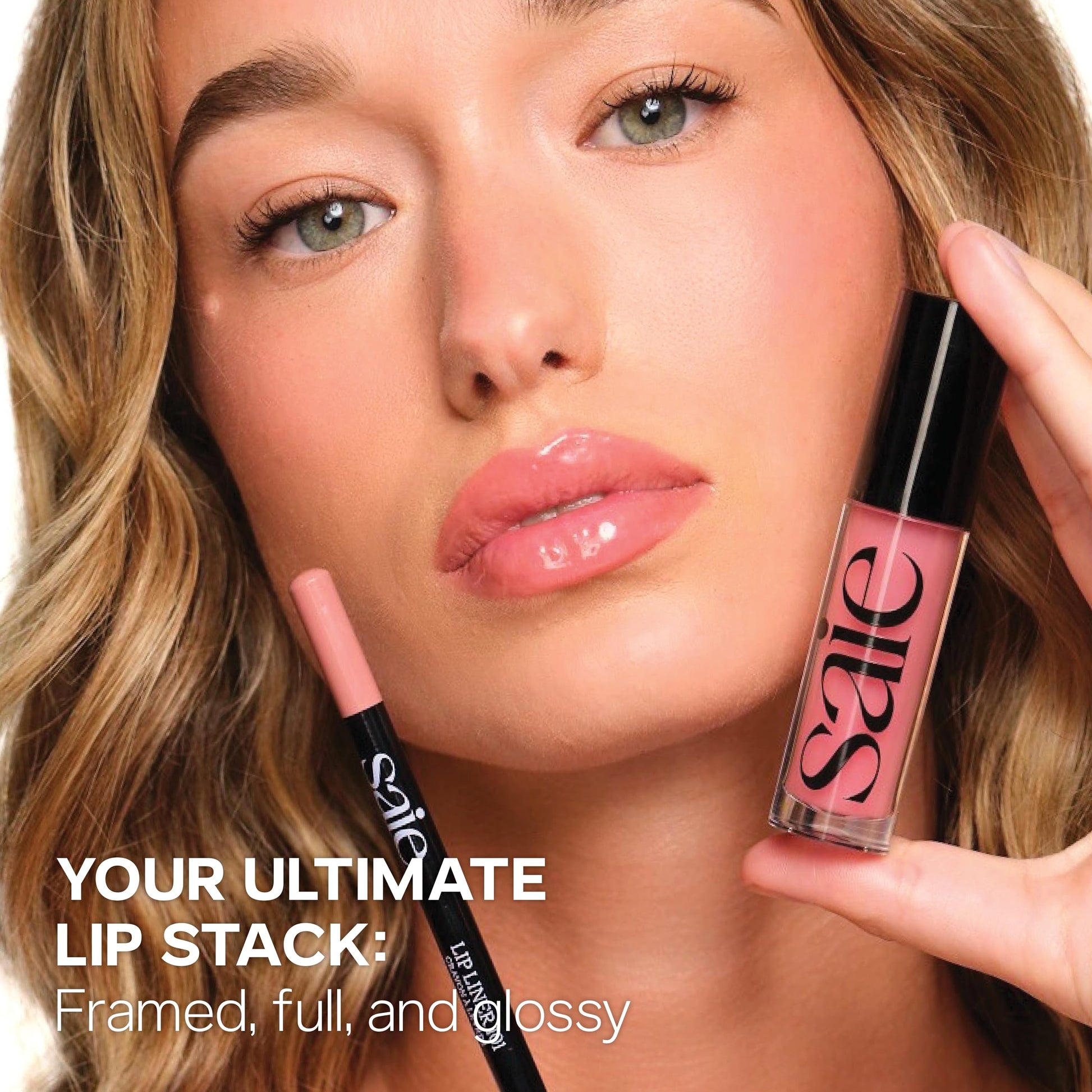 Saie Lip Liner 101 - Lip Pencil Made with a Creamy, Soft Matte Formula for a Naturally Framed or Fully Filled Look - Supercharged with Shea Butter & Jojoba Oil - Tease (.05 oz) Saie Au supplements
