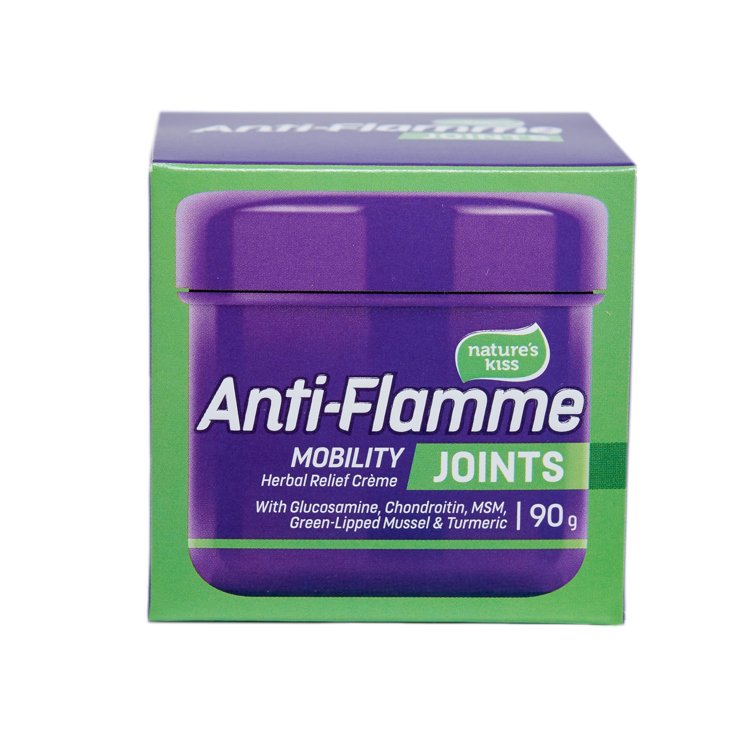 Nature's Kiss - Anti-Flamme Joints - Herbal Cream for Joints - 3oz Tub (90g) Nature's Kiss Au supplements
