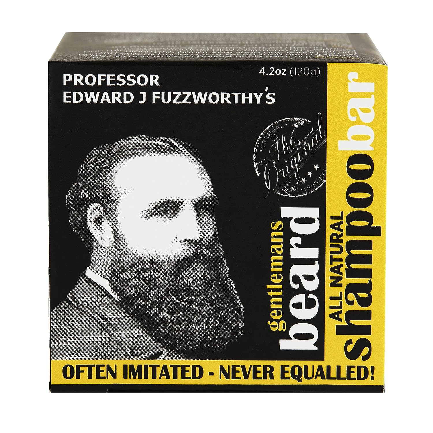Professor Fuzzworthy's Beard SHAMPOO with All Natural Oils 120gr PROFESSOR EDWARD J FUZZWORTHY'S Au supplements