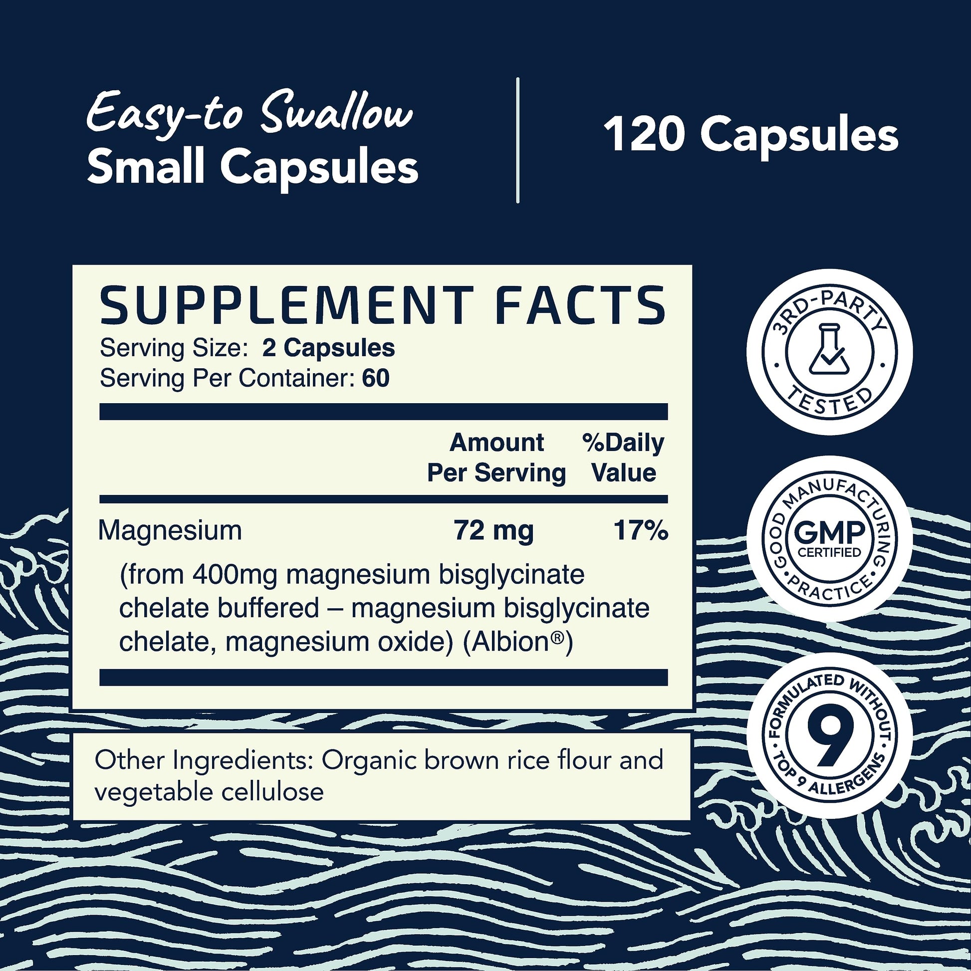 Magnesium Bisglycinate 400mg | Chelated Bisglycinate for Muscle Relaxation, Bones Nobi Nutrition Au supplements