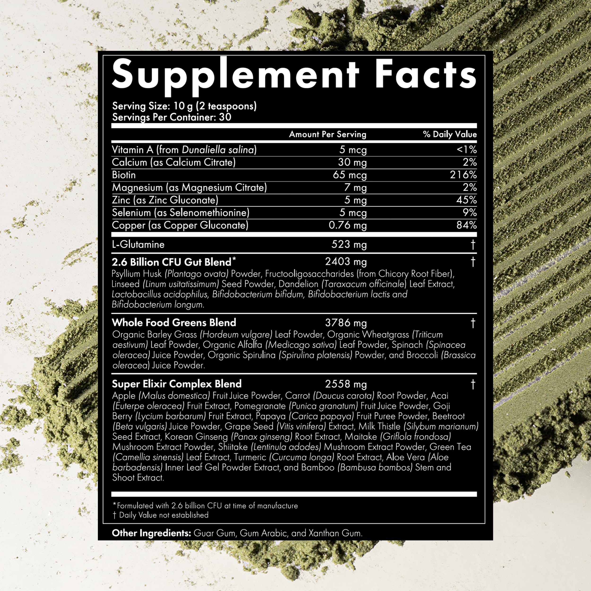 WelleCo The Super Elixir, Daily Greens Powder with Probiotics, Superfoods & Whole Foods, Unflavored Drink Mix for Gut Health, Immunity, Energy, Skin & Hair, 10.5oz Jar WelleCo Au supplements