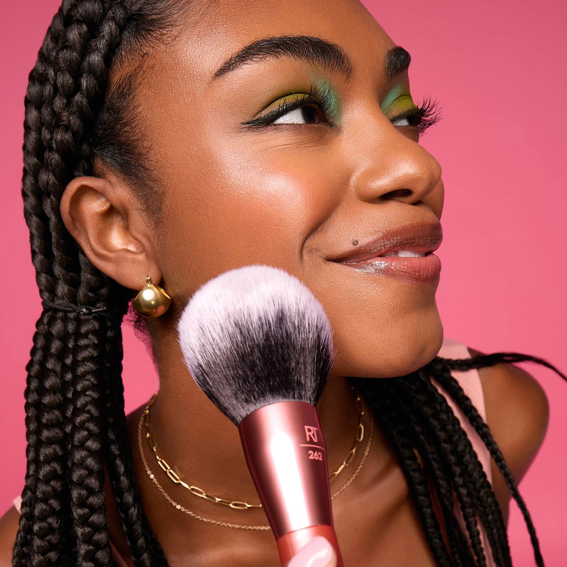 Real Techniques Extra Big Powder Brush, Large Makeup Brush For Powder, Fluffy Head For All-Over Setting, XL Oversized Brush For Quick Application, Cruelty-Free, Synthetic Bristles, 1 Count Real Techniques Au supplements