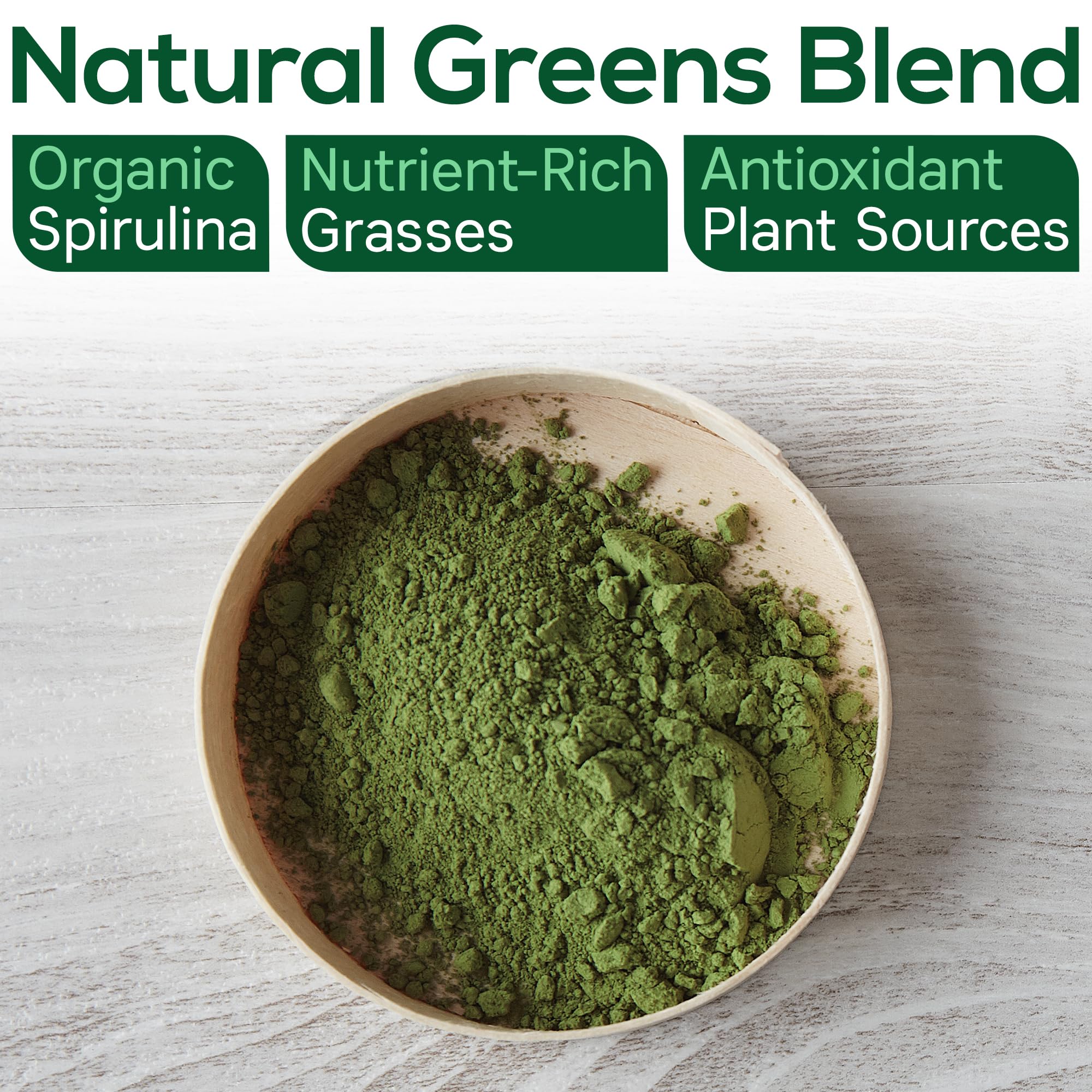 Boost UltraGreens Super Greens Powder - Organic Spirulina, Grasses & Antioxidants | Premium Superfood for Daily Energy | Detox & Whole-Body Wellness - 50 Servings Parker Naturals Au supplements