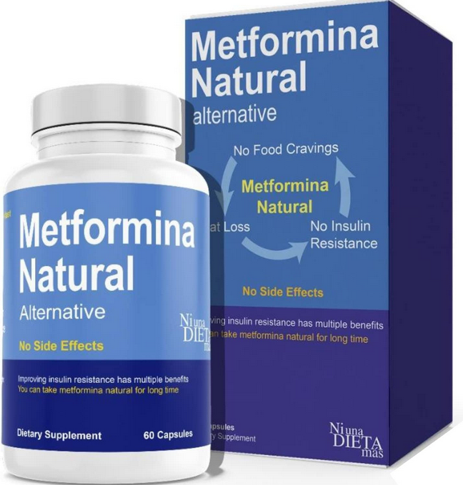 METFORMINA Natural - Weight Loss Aid - Fat & Glucose Metabolism Support - Dr Salomon Ni una dieta más Au supplements
