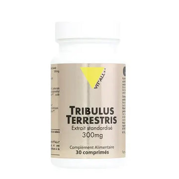 Tribulus 300 mg Extrait standardisé 30 comprimés VIT'ALL+ VIT'ALL+ Au supplements