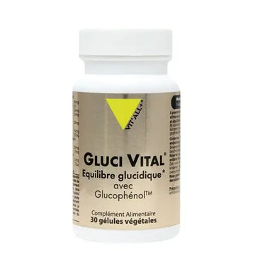 Gluci Vital équilibre glucidique avec Glucophénol 30 gélules VIT'ALL+ VIT'ALL+ Au supplements