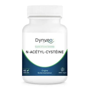 N-Acétyl-Cystéine pure 600mg 60 gélules DYNVEO DYNVEO Au supplements