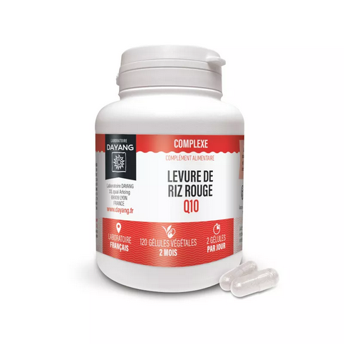 Red yeast rice + Q10 DAYANG - 120 capsules DAYANGNZ supplements