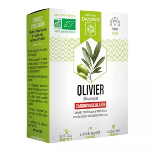 Organic Olive Tree 30 capsules - DAYANG DAYANG Au supplements