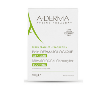 Dermatological cleansing bar - ADERMA