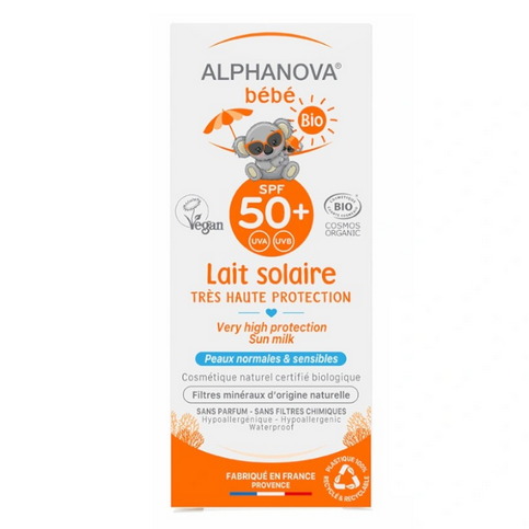 Special baby organic sun milk SPF 50 - ALPHANOVA