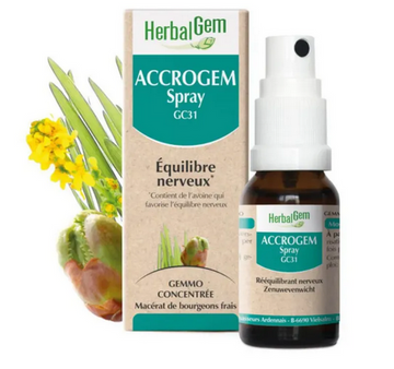 Accrogem équilibre nerveux GC31 Accoutumances Spray 10 ml HERBALGEM