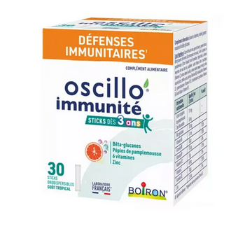 BOIRON Oscillo' Immunity: immune defenses for children - 30 sticks