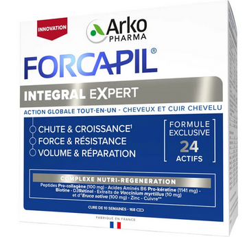 Forcapil Integral Expert Hair Loss, Growth, Strength and Repair 168 capsules
