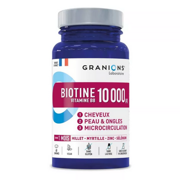 Granions Biotin Pill 10 000 µg Hair Skin & Nails 60 tablets