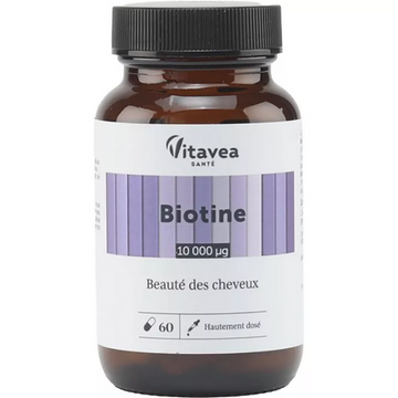 Vitavea Biotine 10000 µg Hair Beauty 60 capsules