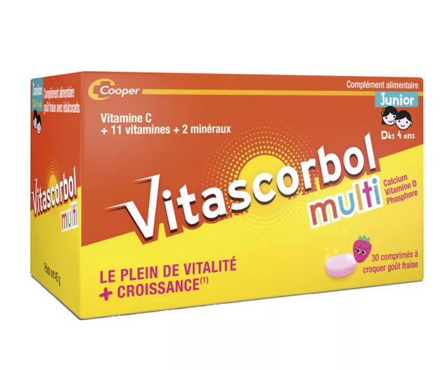Vitascorbol Multi Junior 30 tablets