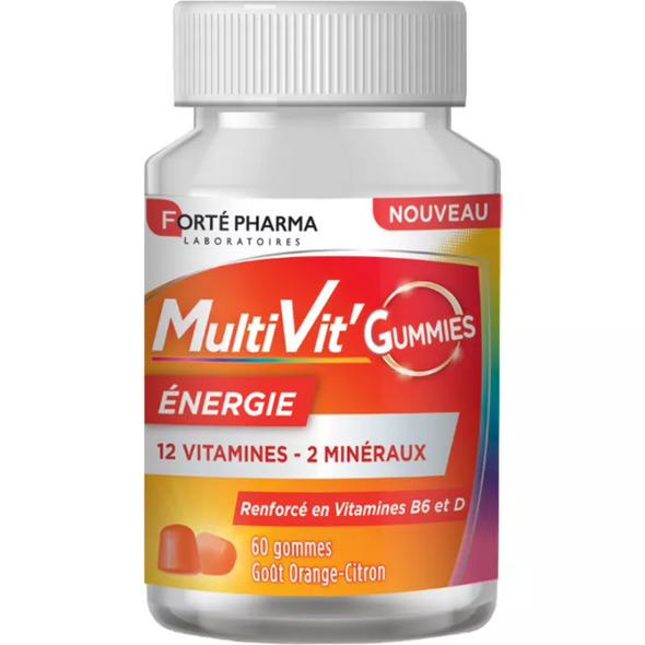 Forté Pharma Multivit'gummies Energy 60 units