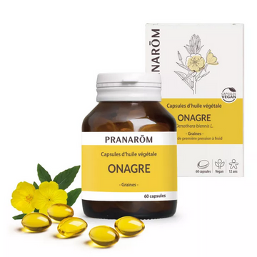 Pranarom evening primrose vegetable oil 60 capsules