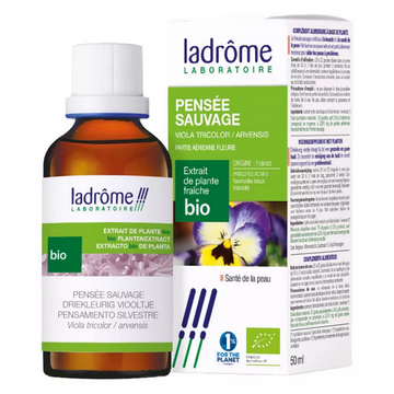 Ladrôme Extraits de Plante Fraîche Bio Pensée Sauvage 50 ml