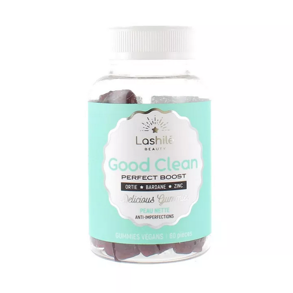 Lashilé Beauty Good Clean Perfect Boost 60 Gummies
