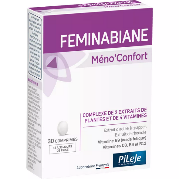 Pileje Feminabiane Méno'Confort 30 tablets