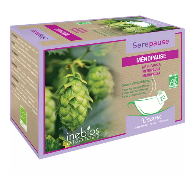 Inebios Serepause Menopause Organic Herbal Tea 20 teabags