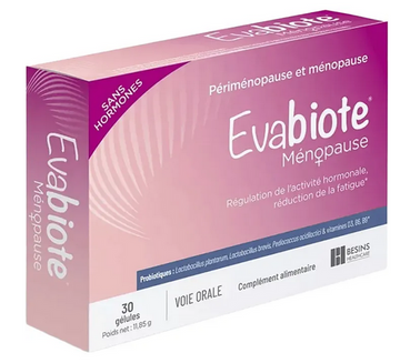 Evabiote Perimenopause and Menopause Probiotics 30 capsules