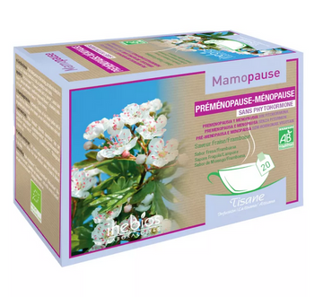 Inebios Mamopause Préménopause-Menopause Organic Herbal Tea 20 teabags