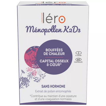 Lero Menopollen K2D3 Bone Capital 60 Capsules
