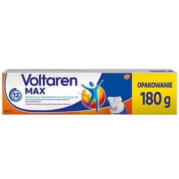Voltaren Max Gel 180g - Arthritis Pain Relief