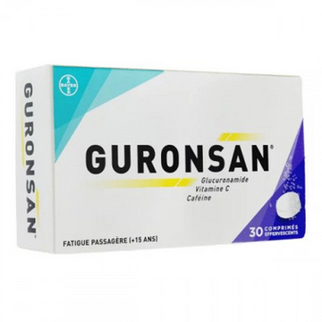 Bayer Guronsan 30 effervescent tablets Transient fatigue