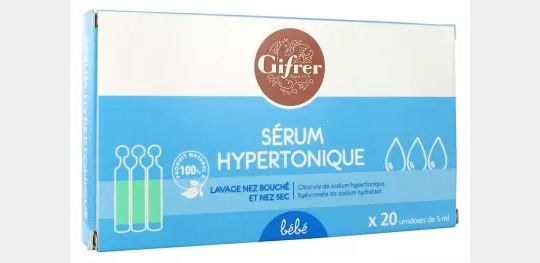 Gifrer Hypertonic Serum 20 Single Doses of 5ml