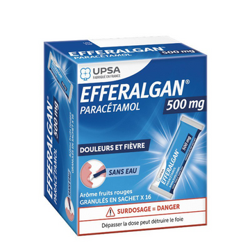 Efferalgan 500mg - 16 sachets - UPSA