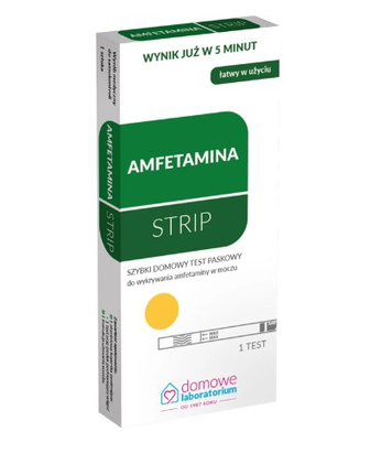 Amphetamine Strip, a quick test for detecting amphetamine in urine, 1 pc