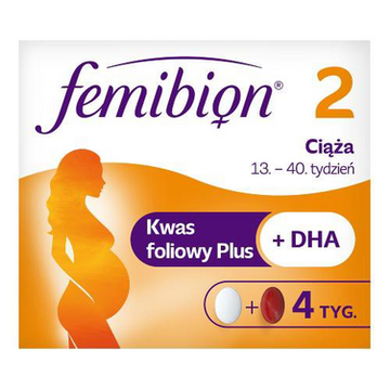 Femibion 2 - 28 tablets + 28 capsules Supplements & Vitamins For Pregnant Women