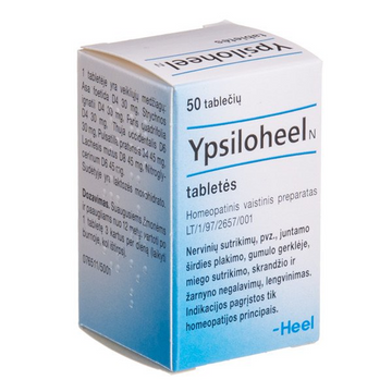 Ypsiloheel N Homeopathic Tablets, N50, nervous disorders, sleeping issues