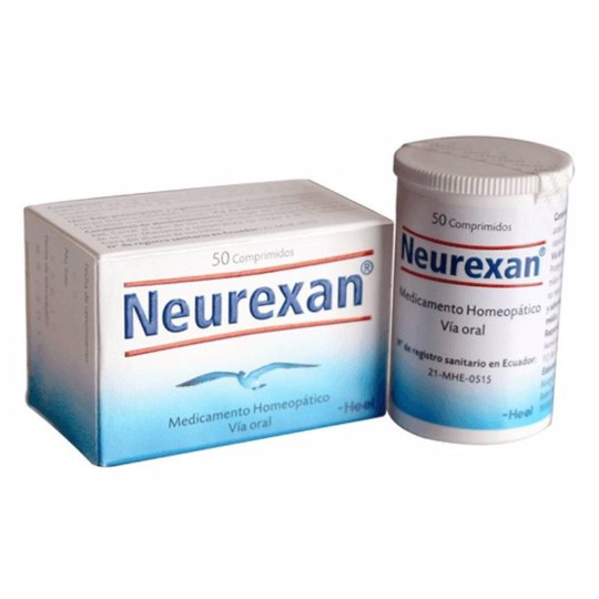 Neurexan Heel 50 tabs, Homeopathic remedy for nervousness, stress, insomnia