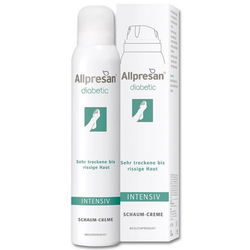 Allpresan Diabetic 200 ml Intensive Foam Cream for Diabetes Mellitus Very Dry Cracked Foot Skin