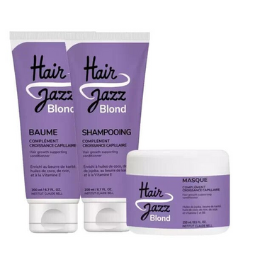 HAIR JAZZ BLOND - Full Routine Eliminating Yellow Tones