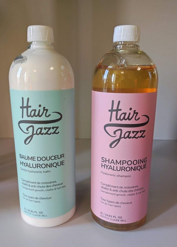 Hair Jazz SET New line of products - Shampoo 1000ml + Conditioner 1000ml