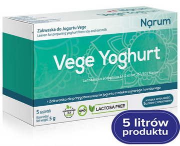 Narum Vege Yoghurt - starter for making vegan homemade yogurt