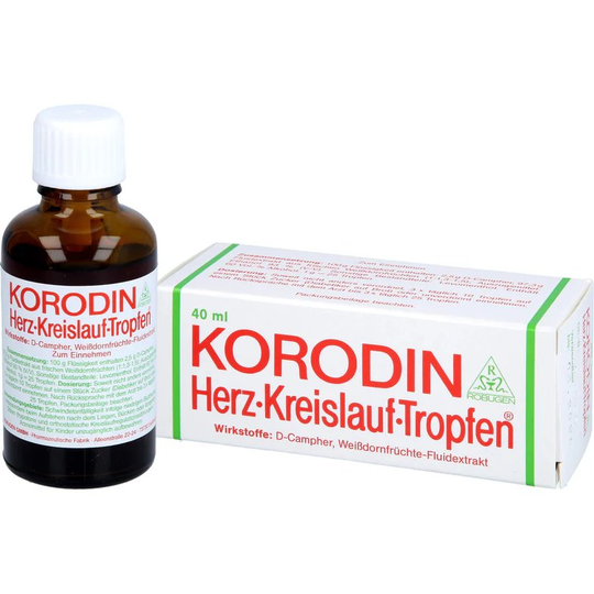 KORODIN drops for circulatory disorders and dizziness, 40 ml